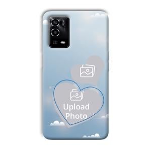 Cloudy Love Customized Printed Back Cover for Oppo A55