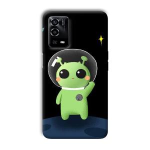 Alien Character Phone Customized Printed Back Cover for Oppo A55