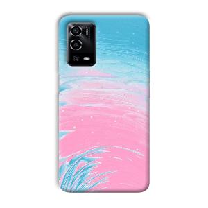Pink Water Phone Customized Printed Back Cover for Oppo A55