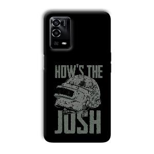 How's The Josh Phone Customized Printed Back Cover for Oppo A55