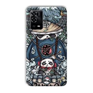 Panda Q Phone Customized Printed Back Cover for Oppo A55