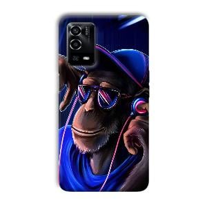 Cool Chimp Phone Customized Printed Back Cover for Oppo A55