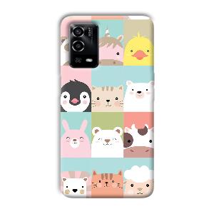 Kittens Phone Customized Printed Back Cover for Oppo A55