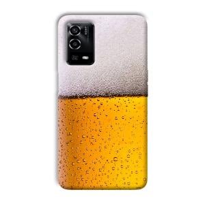 Beer Design Phone Customized Printed Back Cover for Oppo A55