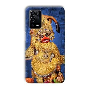 Hanuman Phone Customized Printed Back Cover for Oppo A55