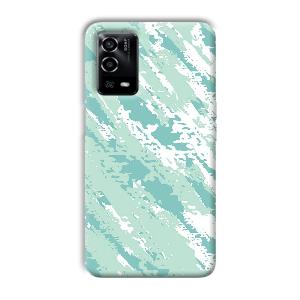 Sky Blue Design Phone Customized Printed Back Cover for Oppo A55