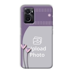 Lilac Pattern Customized Printed Back Cover for Oppo A76
