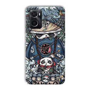 Panda Q Phone Customized Printed Back Cover for Oppo A76