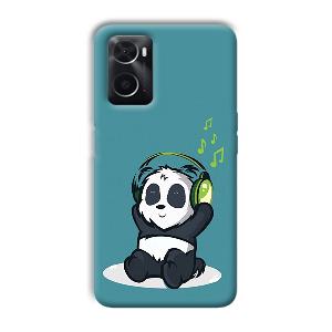 Panda  Phone Customized Printed Back Cover for Oppo A76