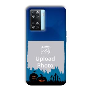 Halloween Customized Printed Back Cover for Oppo A77