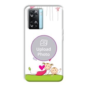 Children's Design Customized Printed Back Cover for Oppo A77