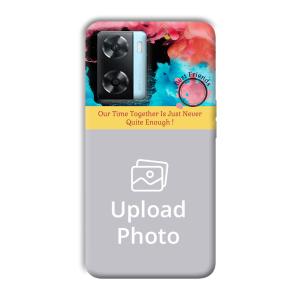 Best Friend Quote Customized Printed Back Cover for Oppo A77