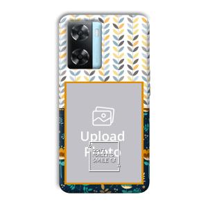 Smile Customized Printed Back Cover for Oppo A77