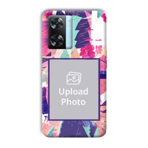 Palm Leaves Customized Printed Back Cover for Oppo A77