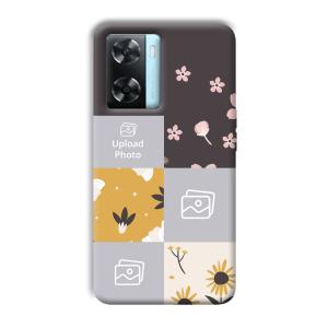 Collage Customized Printed Back Cover for Oppo A77