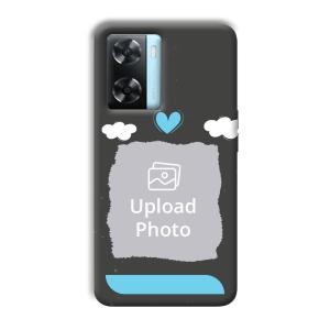 Love & Clouds Customized Printed Back Cover for Oppo A77