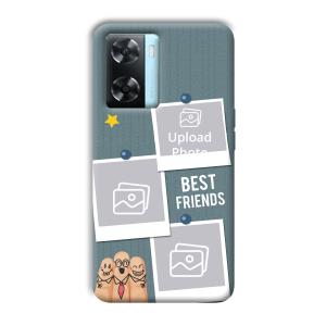 Best Friends Customized Printed Back Cover for Oppo A77