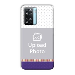Polka Designs Customized Printed Back Cover for Oppo A77