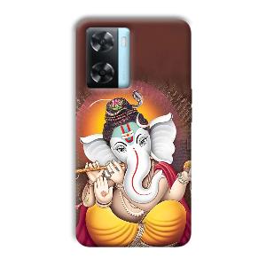 Ganesh  Phone Customized Printed Back Cover for Oppo A77
