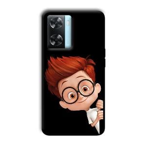Boy    Phone Customized Printed Back Cover for Oppo A77