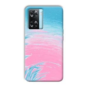 Pink Water Phone Customized Printed Back Cover for Oppo A77