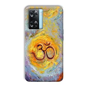 Om Phone Customized Printed Back Cover for Oppo A77