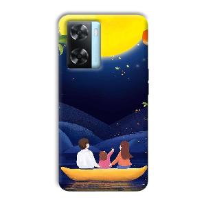 Night Skies Phone Customized Printed Back Cover for Oppo A77