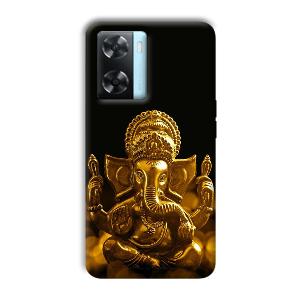 Ganesha Idol Phone Customized Printed Back Cover for Oppo A77