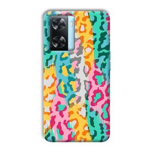 Colors Phone Customized Printed Back Cover for Oppo A77