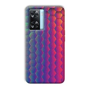 Vertical Design Customized Printed Back Cover for Oppo A77