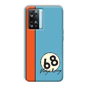 Vintage Racing Phone Customized Printed Back Cover for Oppo A77