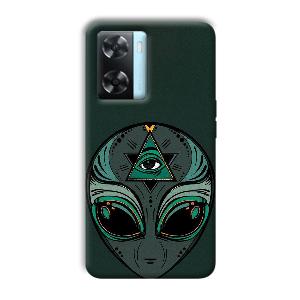 Alien Phone Customized Printed Back Cover for Oppo A77