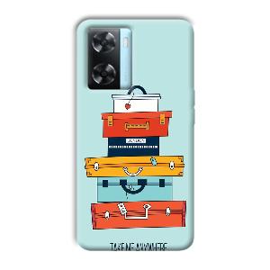 Take Me Anywhere Phone Customized Printed Back Cover for Oppo A77