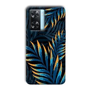 Mountain Leaves Phone Customized Printed Back Cover for Oppo A77
