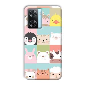 Kittens Phone Customized Printed Back Cover for Oppo A77