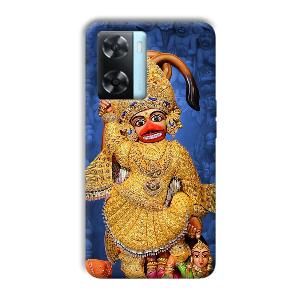 Hanuman Phone Customized Printed Back Cover for Oppo A77