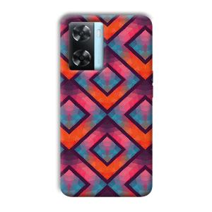 Colorful Boxes Phone Customized Printed Back Cover for Oppo A77