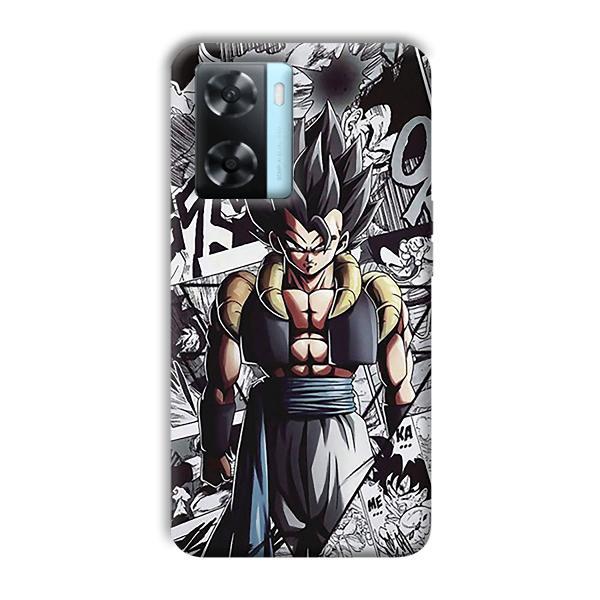 Goku Phone Customized Printed Back Cover for Oppo A77