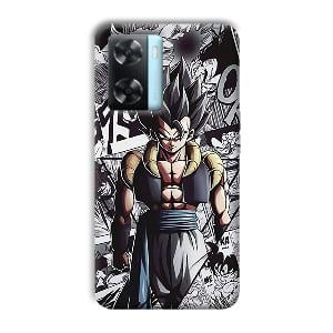 Goku Phone Customized Printed Back Cover for Oppo A77
