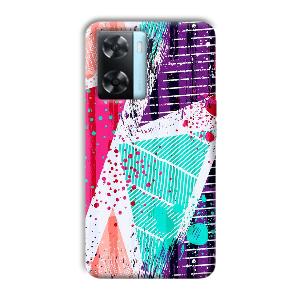 Paint  Phone Customized Printed Back Cover for Oppo A77