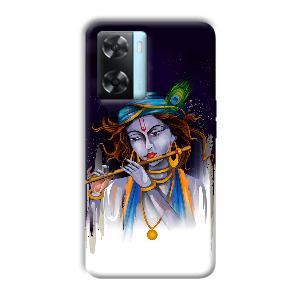 Krishna Phone Customized Printed Back Cover for Oppo A77