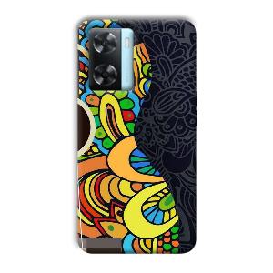 Pattern   Phone Customized Printed Back Cover for Oppo A77