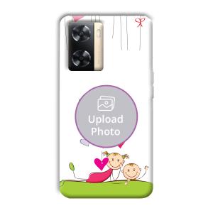 Children's Design Customized Printed Back Cover for Oppo A77s