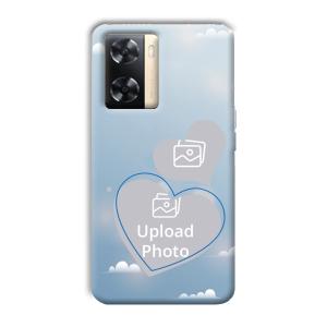 Cloudy Love Customized Printed Back Cover for Oppo A77s