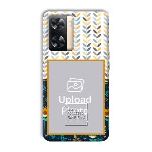 Smile Customized Printed Back Cover for Oppo A77s