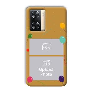 Balloons Customized Printed Back Cover for Oppo A77s
