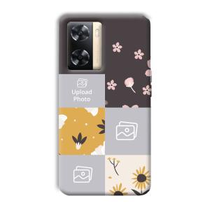 Collage Customized Printed Back Cover for Oppo A77s