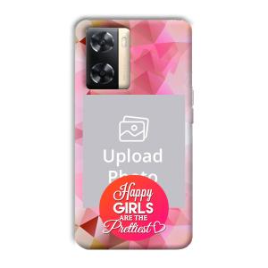 Happy Girls Customized Printed Back Cover for Oppo A77s