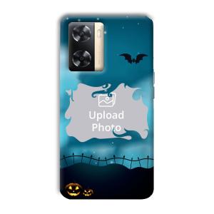 Halloween Customized Printed Back Cover for Oppo A77s