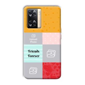 Friends Family Customized Printed Back Cover for Oppo A77s